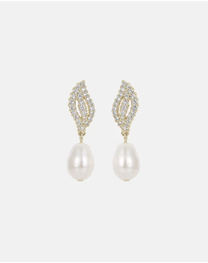 Stephanie Browne - Kande Pearl Earrings