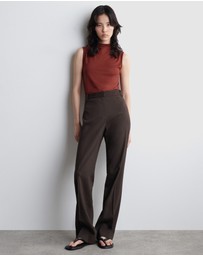COS - Draped Turtleneck Tank Top