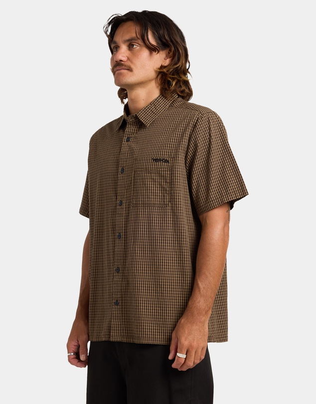 Volcom - Mens Temper Short Sleeve Shirt