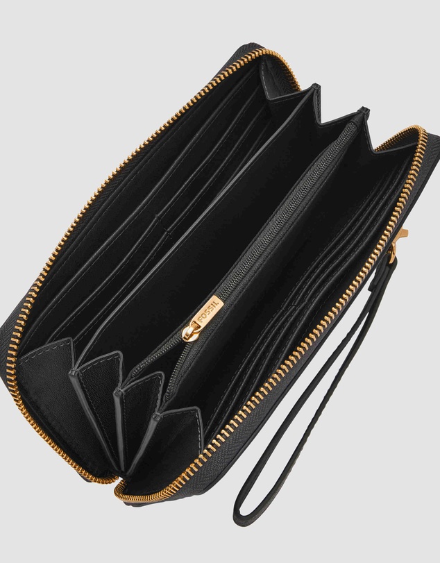 Fossil - Lennox Black Clutch