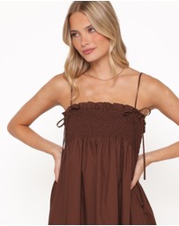 Petal & Pup - Josie Maxi Dress - Brown