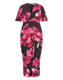 City Chic - Braelynn Print Maxi Dress