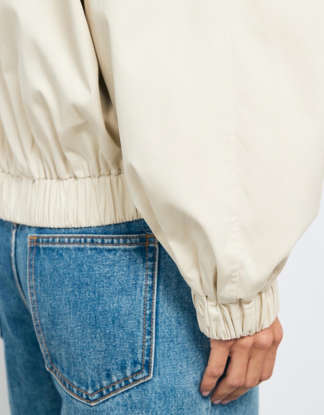 AERE - Ella Contrast Bomber Jacket