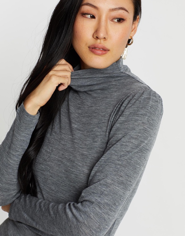 SABA - Emilia Rib Long Sleeve Top