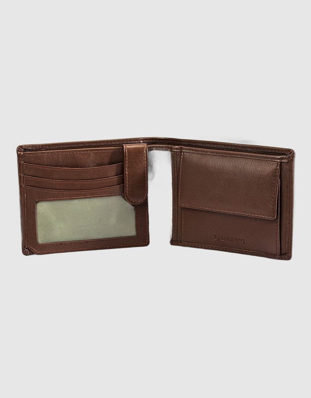 DENTS - Nappa Leather Trifold Wallet with RFID Protection