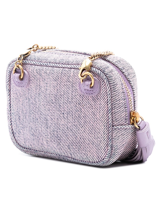 Pre-Loved by Azura Reborn - Pre-Loved Baby Matelasse Denim Monogram Lou Camera Bag