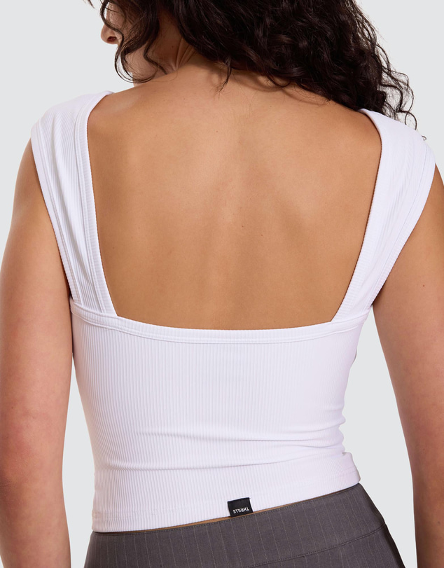 Thrills - Ottoman Cap Sleeve Tee