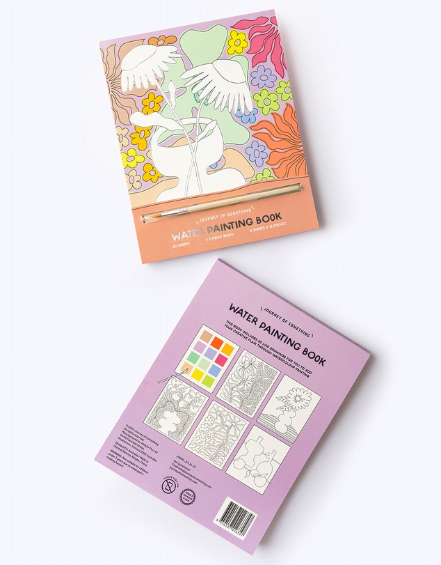 Journey Of Something - Watercolour Painting Book