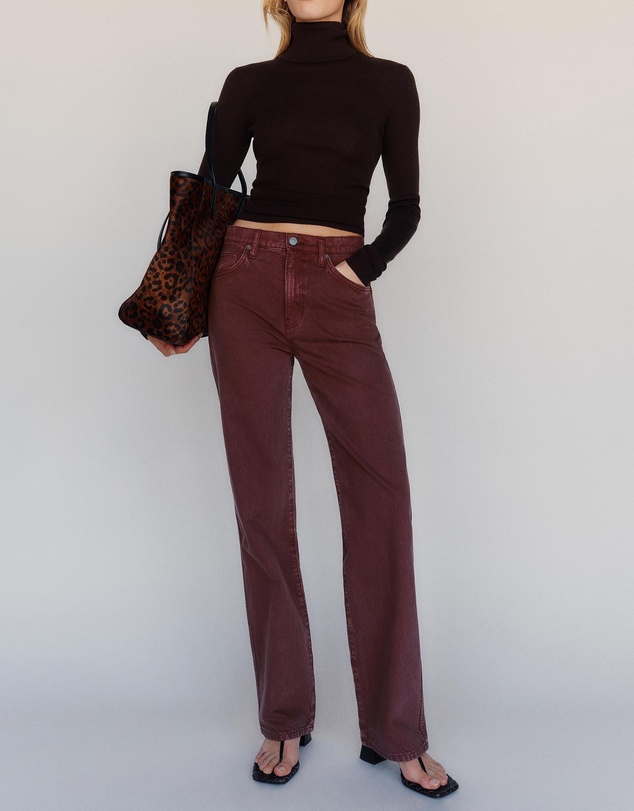 Reformation - Val 90s Mid Rise Straight Jeans
