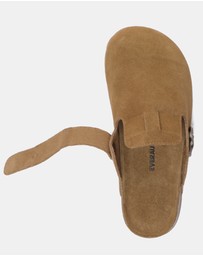 EVERAU - EverAU Ugg Mason Cow Suede Upper Loafer Oxfords Flats
