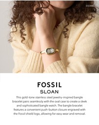 Fossil - Sloan Gold Analogue Watch