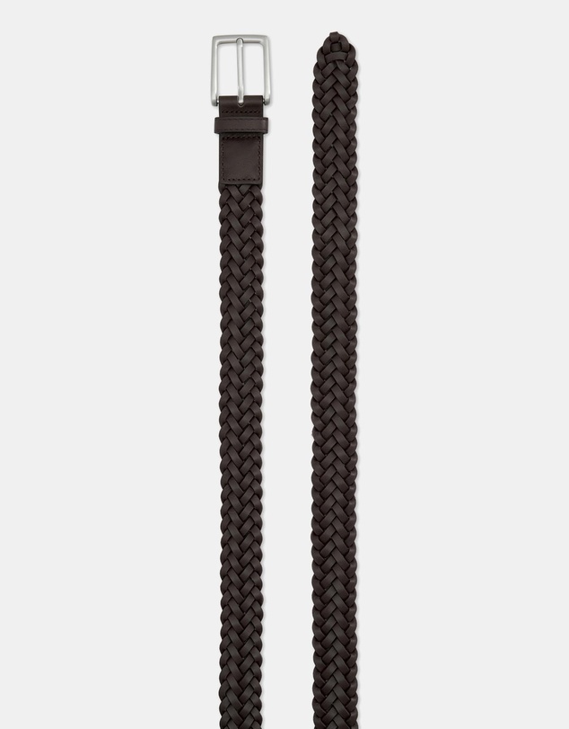 Oroton - Noah 30mm Belt Woven Smooth