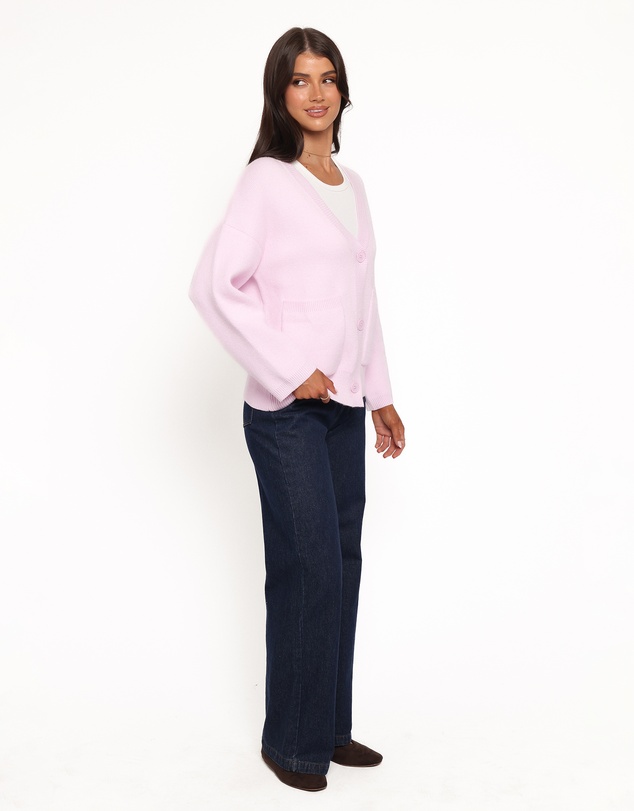 Petal & Pup - Jayden Cardigan - Pale Pink