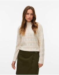 Vero Moda - Virgo High Neck Knit