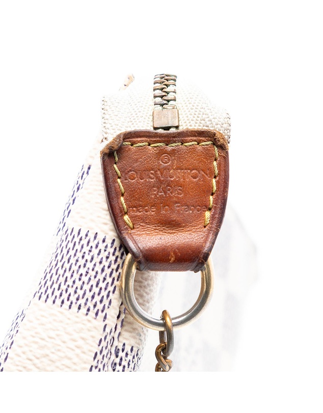 Pre-Loved by Azura Reborn - Pre-Loved Damier Azur Mini Pochette Accessoires