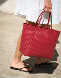 Mimmi Terra - Woven Eco Tote Amarena