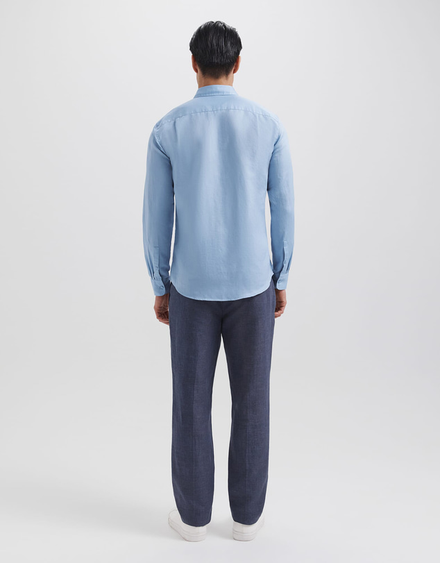 SABA - Reeves Long Sleeve Classic Linen Cotton Shirt
