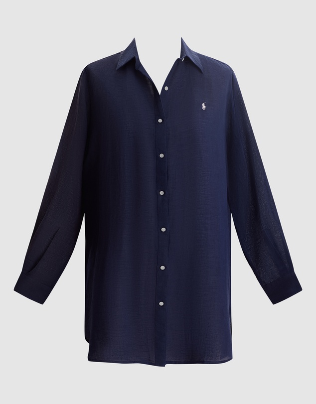 Polo Ralph Lauren - Organic Cotton & Linen Oversized Beach Shirt
