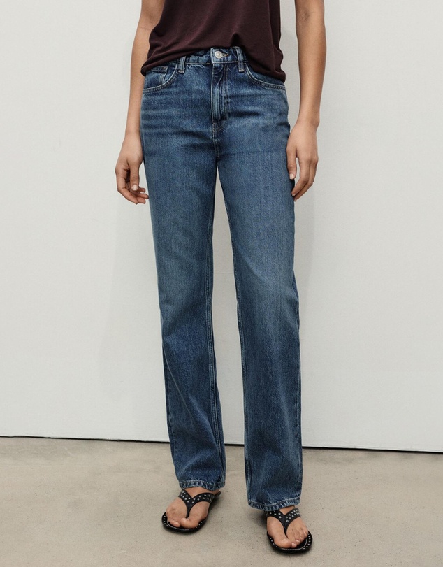 M.N.G - Matilda Medium-Rise Straight-Fit Jeans