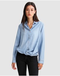 Belle & Bloom - Keep Me Wild Denim Top