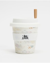 itti bitti - Reusable Baby Cino Cup With 2 Straws - Ellie