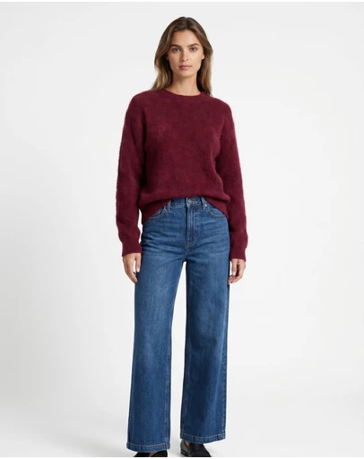 SILK MAGNOLIA - Brushed Cashmere Jumper