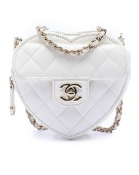 Pre-Loved by Azura Reborn - Pre-Loved Mini Lambskin CC in Love Heart Crossbody