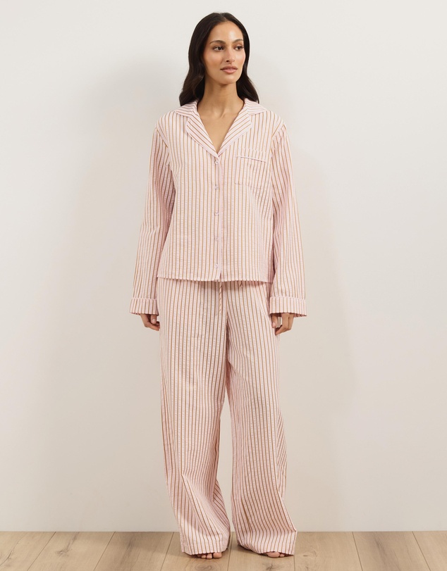 Atmos&Here - Esme Stripe Long Sleeve Pyjama Set
