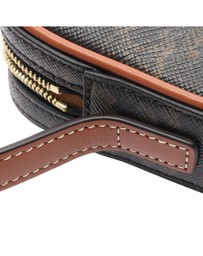Pre-Loved by Azura Reborn - Pre-Loved Mini Triomphe Cuir Coated Canvas Camera Bag