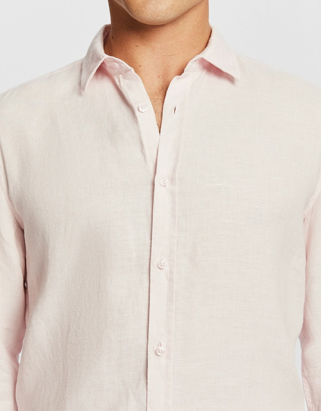 yd. - West Hampton Pure Linen Shirt