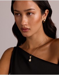 Michael Hill - Baroque Cultured Freshwater Pearl Drop Necklace in 10kt Yellow Gold
