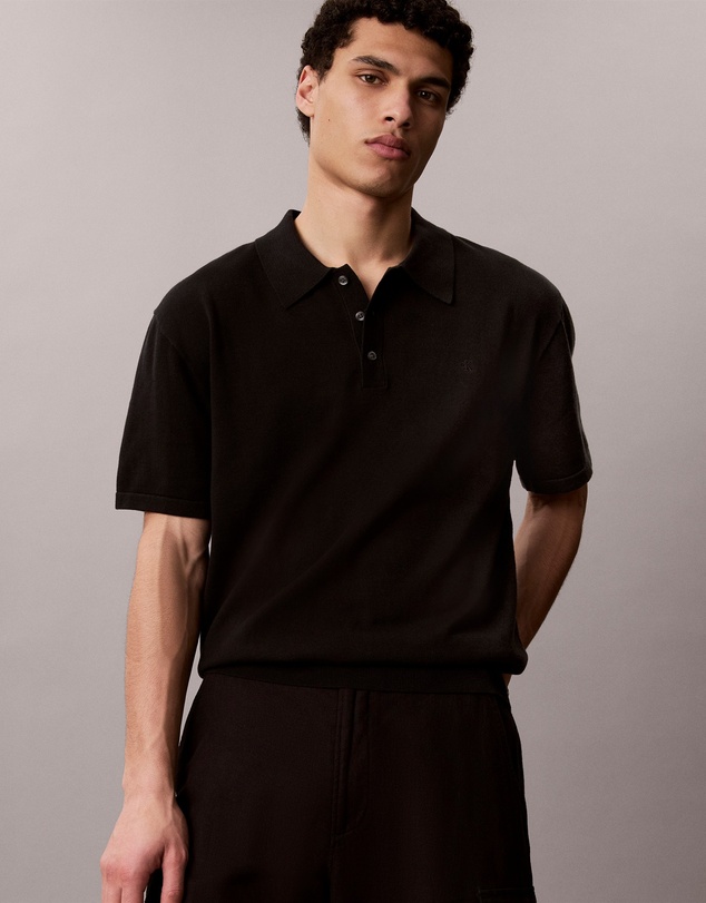 Calvin Klein - Supima Cotton Polo Sweater
