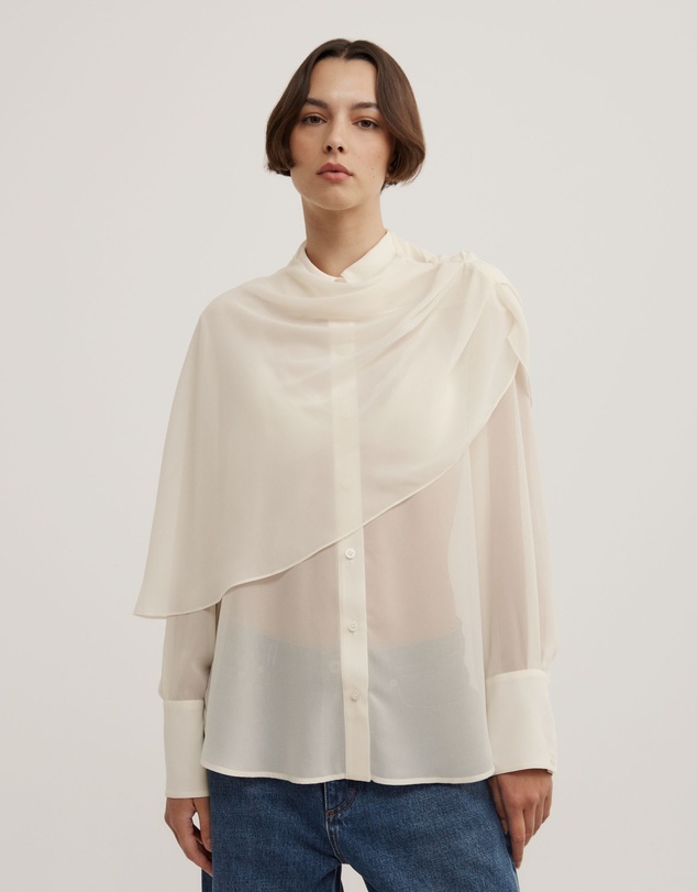 Witchery - Scarf Shirt