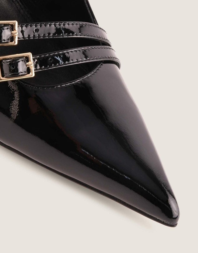 Shelly Shen - Jagger High Heel Pumps Black Patent