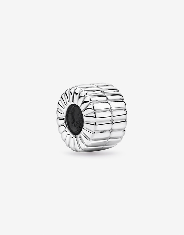 Michael Hill - Ribbed Pendant Spacer in Sterling Silver