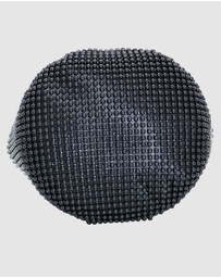 Olga Berg - Bianca Ball Mesh Handle Bag