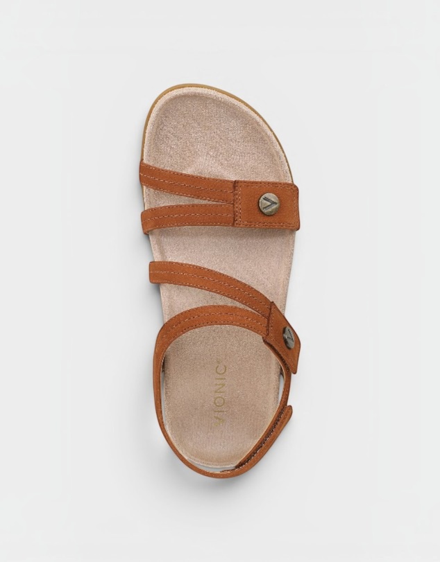 Vionic - Essie Strappy Sandal - Brandy
