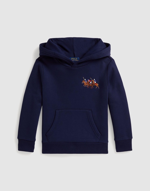 Polo Ralph Lauren - Triple-Pony Fleece Hoodie - Babies-Kids