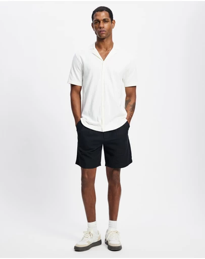 Staple Superior - Owen Linen Blend Shorts