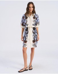 Vero Moda - Ava Printed Shirt Dress