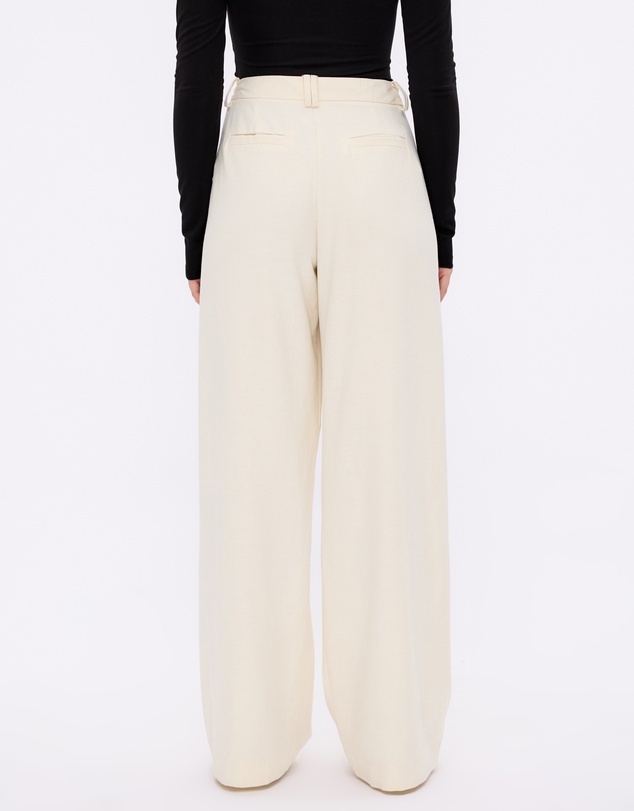 Minima Esenciales - Isra Cotton Twill Tailored Pants