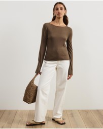 Atmos&Here - Bella Fine Knit Top
