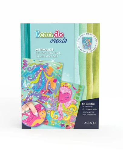 Icando - Sparkling Foil & Gem Art