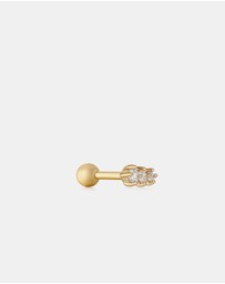 Ania Haie - Gold Sparkle Crawler Barbell Single Earring