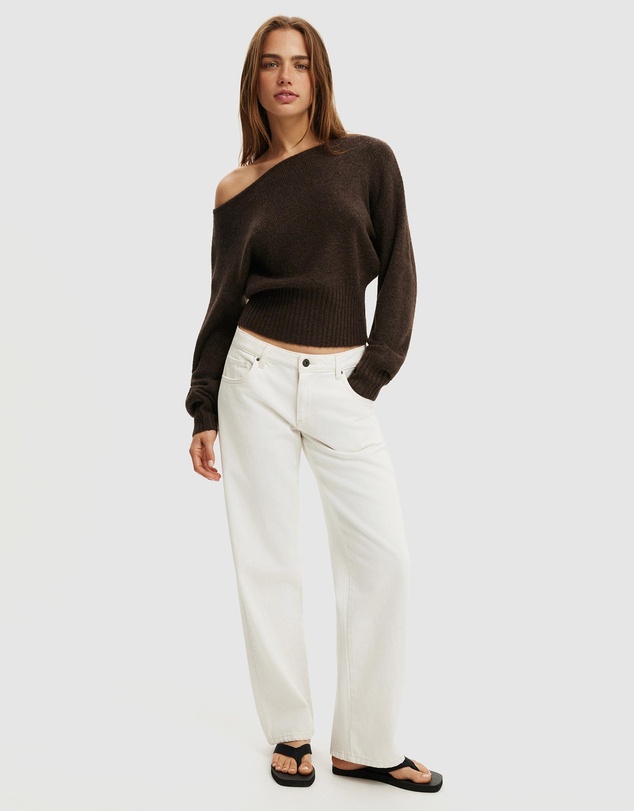 Cotton On - Softest Luxe Off Shoulder Knit