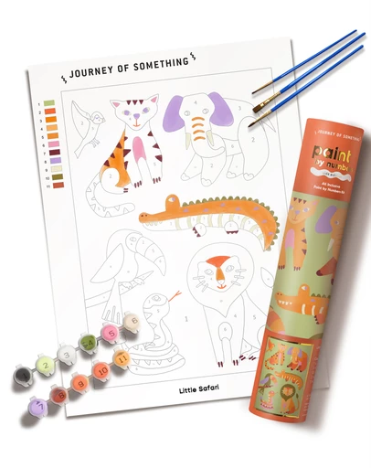 Journey Of Something - Kids Paint by Numbers - Little Safari