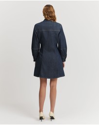 Country Road - Blouson Denim Mini Dress