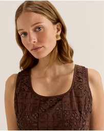 Review - Noosa Embroidered Midi Dress