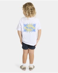 Quiksilver - Boys 2 to 7 Starfish Stamp T-Shirt