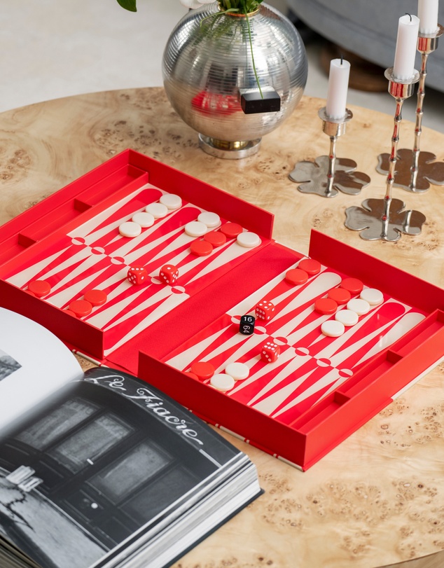 Printworks - Printworks Classic Art of Backgammon-Red